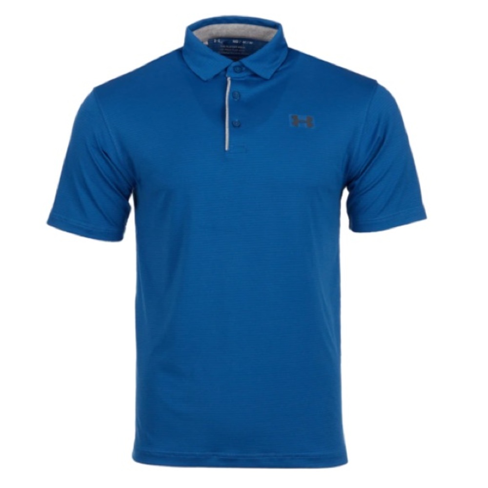 NWT Under Armour Men’s Ribbed Playoff Polo Medium